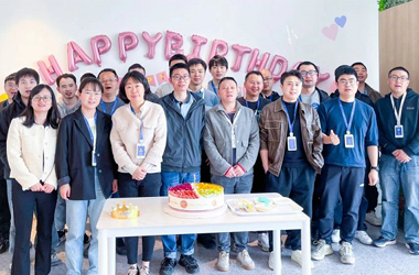 祝福｜盟升电子2025春季生日会——花漾生辰，盟心同行！